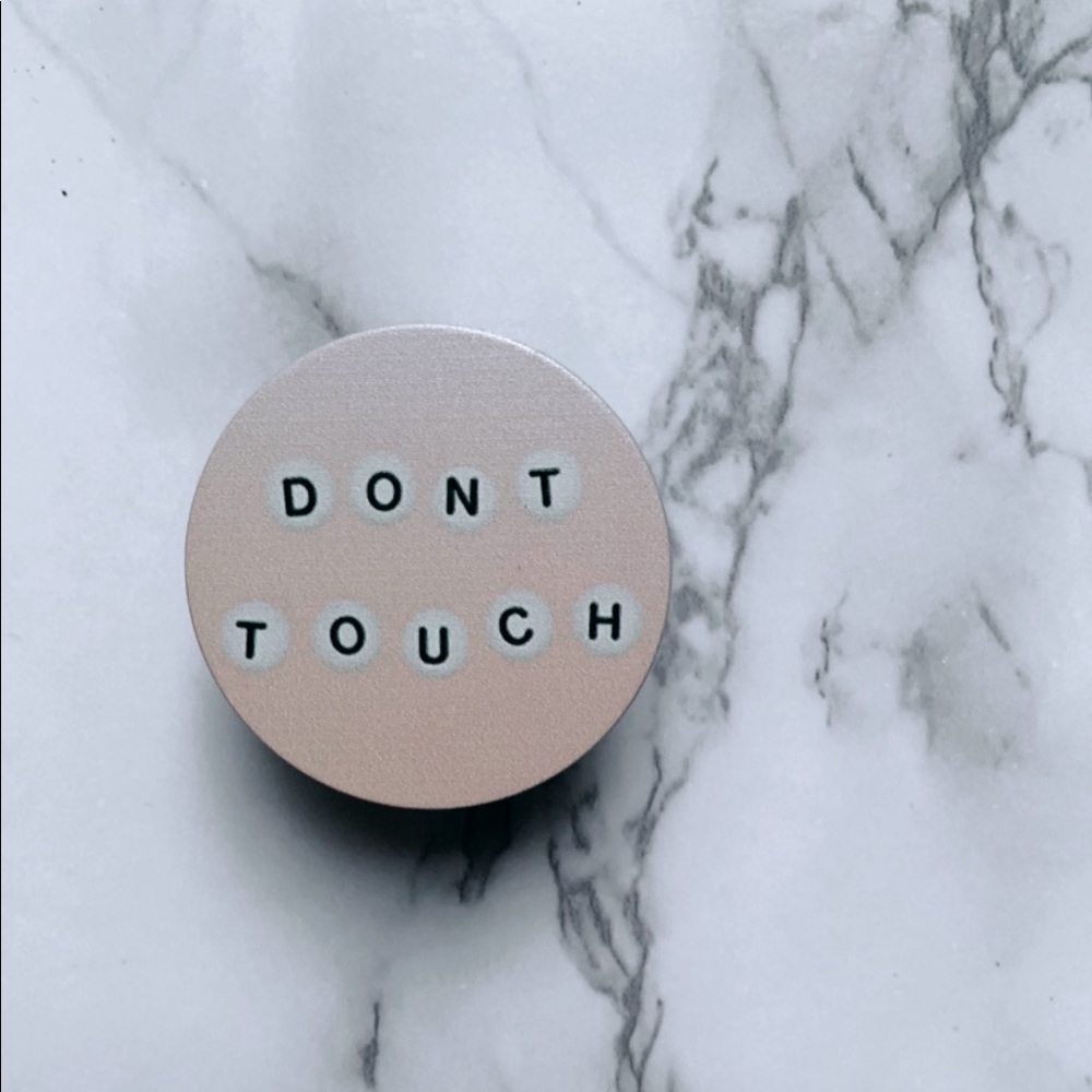 Don’t touch cell phone knob holder iPhone android